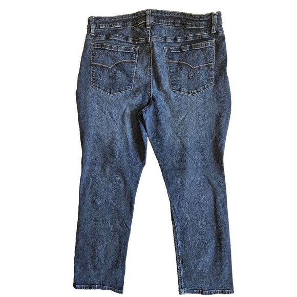 Riders By Lee Midrise Straight Jeans Sz 16P - Picture 2 of 4